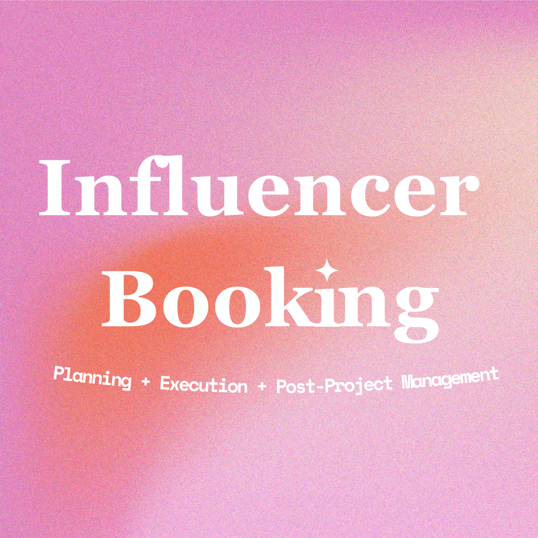 Influencer Booking